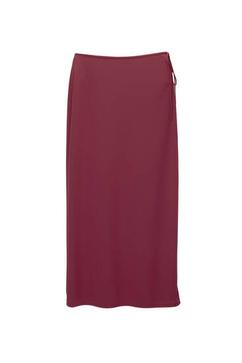 Midi skirt with tied waist offers at £22.99 in Pull & Bear