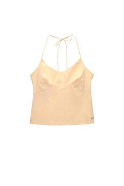 Striped halter top offers at £17.99 in Pull & Bear