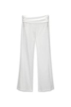 Rustic white trousers offers at £12.99 in Pull & Bear