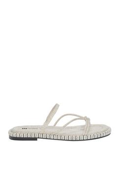 Flat strappy slider sandals offers at £29.99 in Pull & Bear