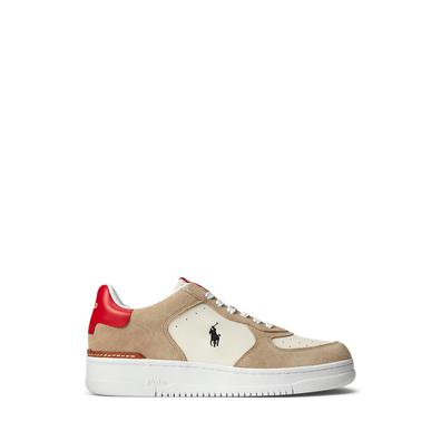 Masters Court Leather-Suede Trainer offers at £130 in Ralph Lauren