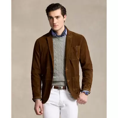 Suede Jacket offers at £1299 in Ralph Lauren