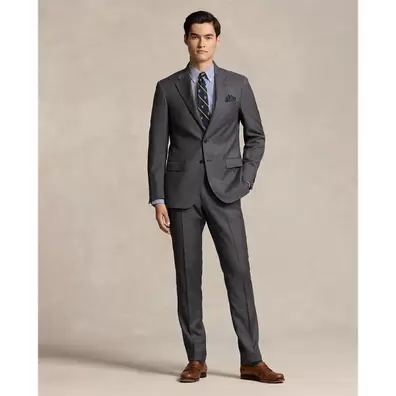 Polo Tailored Wool Sharkskin Suit offers at £1199 in Ralph Lauren