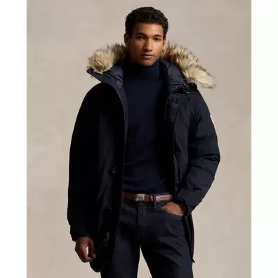 Faux-Fur-Trim Down Hooded Coat offers at £649 in Ralph Lauren