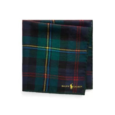 Plaid Wool Pocket Square offers at £119 in Ralph Lauren