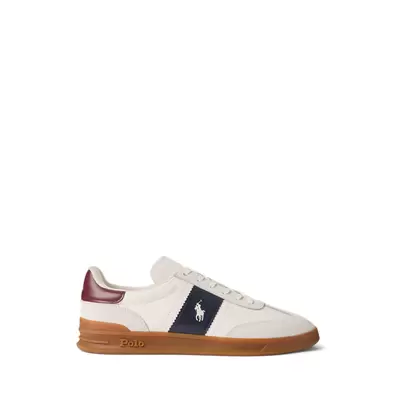 Heritage Aera Leather-Suede Trainer offers at £115 in Ralph Lauren