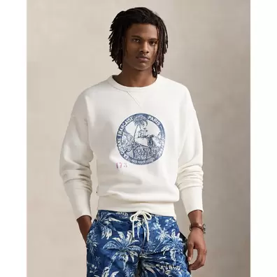 Vintage Fit Fleece Graphic Sweatshirt offers at £199 in Ralph Lauren