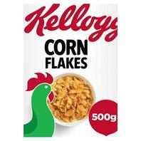 Kellogg's Corn Flakes Breakfast Cereal 500g offers at £2.25 in Sainsbury's