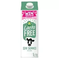 Arla Lactofree Semi Skimmed Milk Drink 1L offers at £1.85 in Sainsbury's