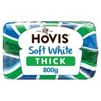 Hovis Soft Thick Sliced White Bread 800g offers at £1.39 in Sainsbury's