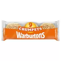 Warburtons Crumpets x9 offers at £1.35 in Sainsbury's