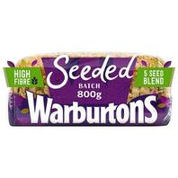 Warburtons Thick Sliced Seeded Bread 800g offers at £1.9 in Sainsbury's