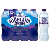 Highland Spring Still Water 12x500ml offers at £3.5 in Sainsbury's