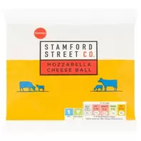 Stamford Street Co. Mozzarella Cheese Ball 125g offers at £0.69 in Sainsbury's