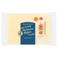 Sainsbury's West Country Farmhouse Mature Cheddar Cheese 400g offers at £3.5 in Sainsbury's