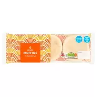 Sainsbury's White Muffins x6 offers at £1.04 in Sainsbury's