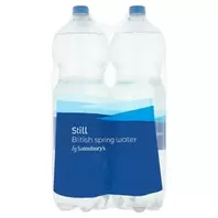 Sainsbury's Still British Spring Water 4x2L offers at £1.8 in Sainsbury's