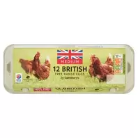 Sainsbury's British Free Range Eggs Medium x12 offers at £2.65 in Sainsbury's