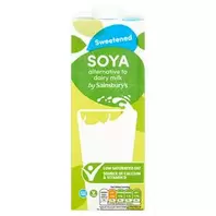 Sainsbury's Sweetened Soya Drink 1L offers at £0.99 in Sainsbury's