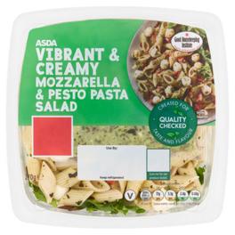 Vibrant & Creamy Mozzarella & Pesto Pasta Salad offers at £2 in Asda