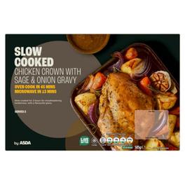 Flavourful Chicken Crown with Sage & Onion Gravy offers at £4.95 in Asda