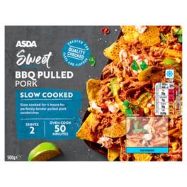 BBQ Pulled Pork Slow Cooked 500g offers at £4.95 in Asda