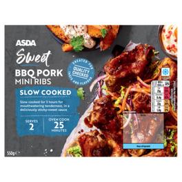Sweet BBQ Pork Mini Ribs offers at £4.95 in Asda