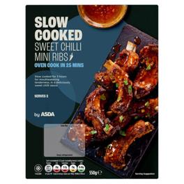 Tasty Sweet Chilli Mini Pork Ribs Slow Cooked offers at £4.95 in Asda