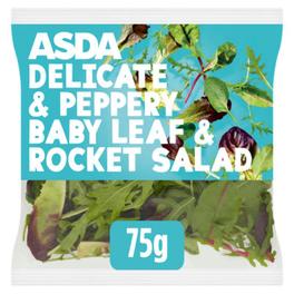 Mild Baby Leaf & Rocket Salad offers at £0.85 in Asda