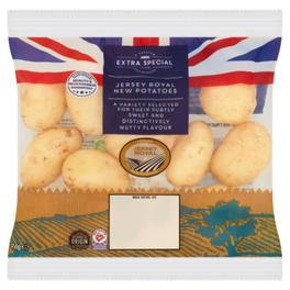 Jersey Royal New Potatoes 450g offers at £1.5 in Asda
