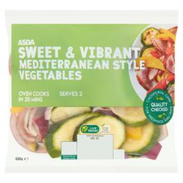 Sweet & Vibrant Mediterranean Style Vegetables 420g offers at £1.4 in Asda