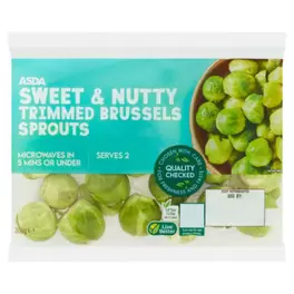 Sweet & Nutty Trimmed Brussels Sprouts offers at £1.3 in Asda