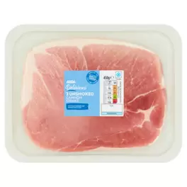 Delicious 2 Unsmoked Gammon Steaks 450g offers at £4.5 in Asda