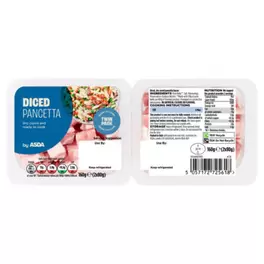 Diced Pancetta offers at £2.5 in Asda