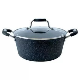 Black Neverstick Stock Pot offers at £12 in Asda