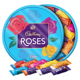 Roses Chocolate Tub 550g offers at £6 in Asda