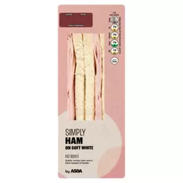 Simply Ham on Soft White offers at £1.5 in Asda