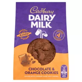 4 Dairy Milk Chocolate & Orange Cookies offers at £1.8 in Asda