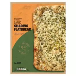 Cheesy Garlic Sharing Flatbread 429g offers at £3 in Asda