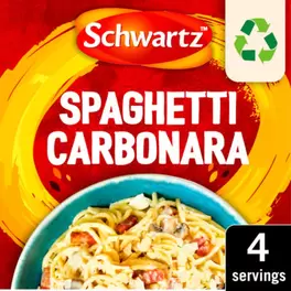 Spaghetti Carbonara Recipe Mix 32g offers at £0.95 in Asda