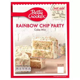 Rainbow Chip Party Cake Mix offers at £2.5 in Asda