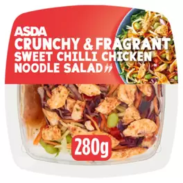 Crunchy & Fragrant Sweet Chilli Chicken Noodle Salad 280g offers at £2 in Asda