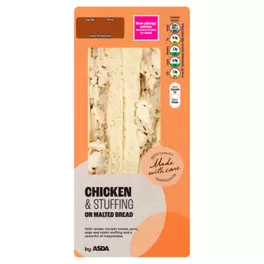 Chicken & Stuffing on Malted Bread offers at £2.5 in Asda