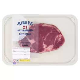 Beef Ribeye Steak 227g offers at £4.9 in Asda