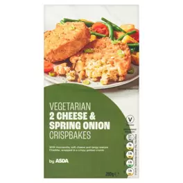 Vegetarian 2 Cheese & Spring Onion Crispbakes offers at £2.1 in Asda