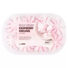 Really Creamy Raspberry Pavlova Ice Cream 900ml offers at £2.5 in Asda