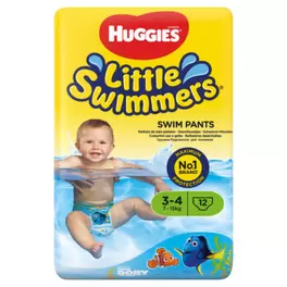 Diapers Little Swimmers 3-4 7-15kg 12 Swim Pants offers at £5.25 in Asda