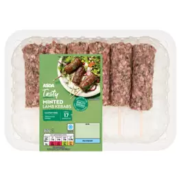 Tasty Minted Lamb Kebabs 360g offers at £3.5 in Asda