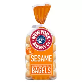 5 Sesame Bagels offers at £1.25 in Asda