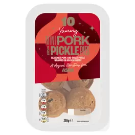 10 Mini Pork & Pickle Pies offers at £2.15 in Asda